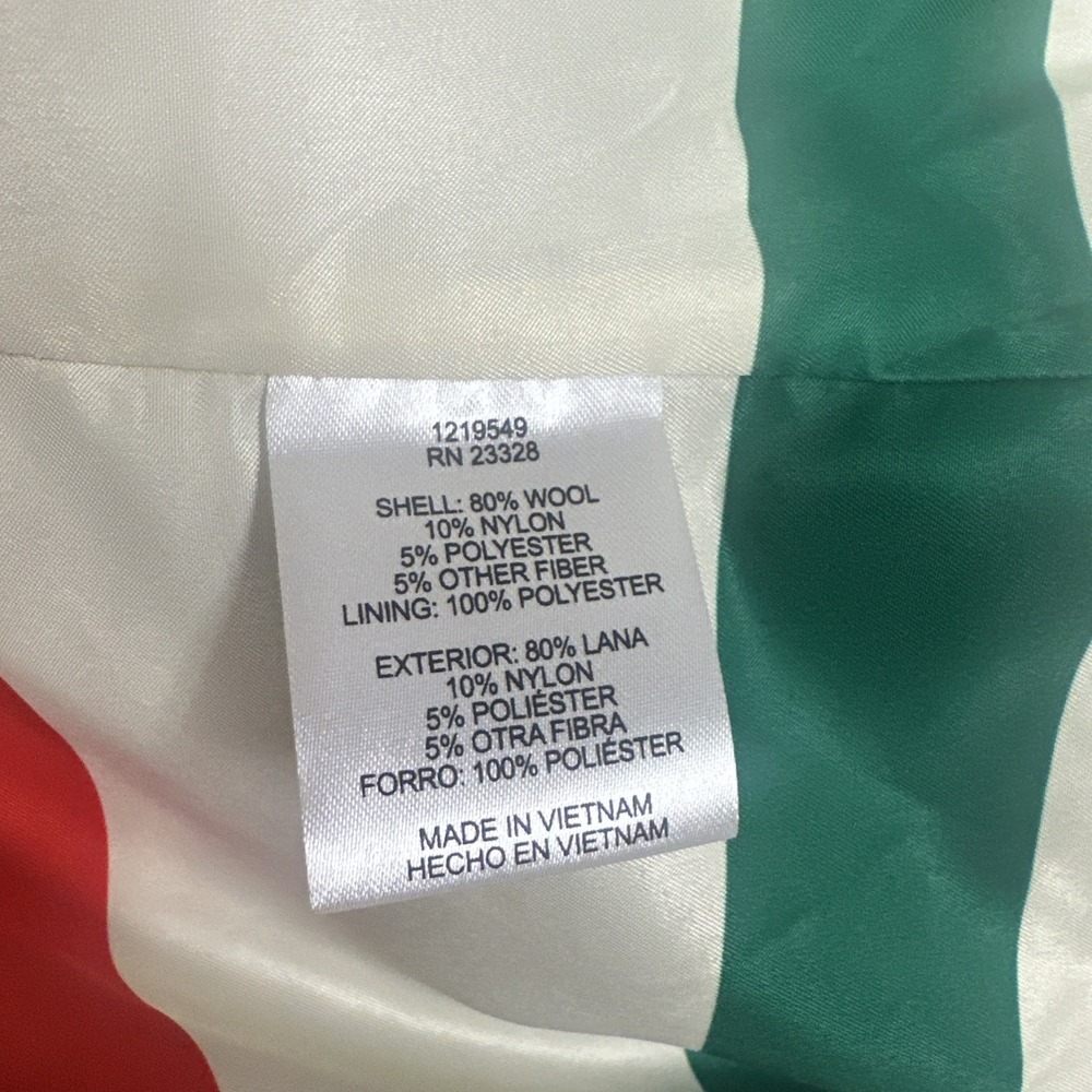 Pendleton Wool Striped Interior Toggle Coat Women… - image 4